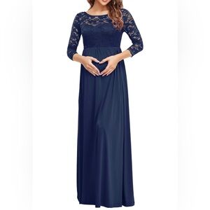 ✨ 5/$15 Lace-Detail Formal Dress